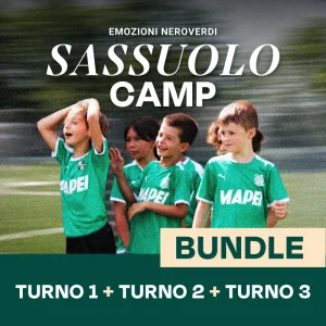 sassuolo camp 2026 bundle turno 1 e 2 e 3